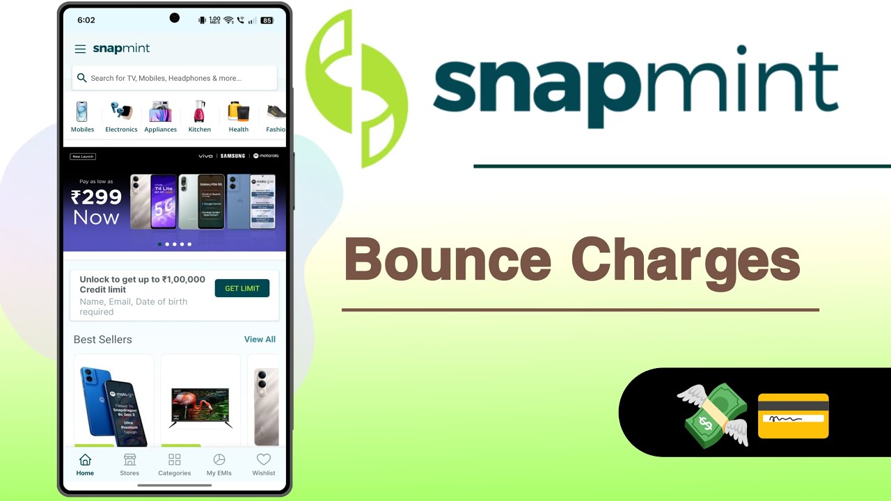 Snapmint Bounce Charges