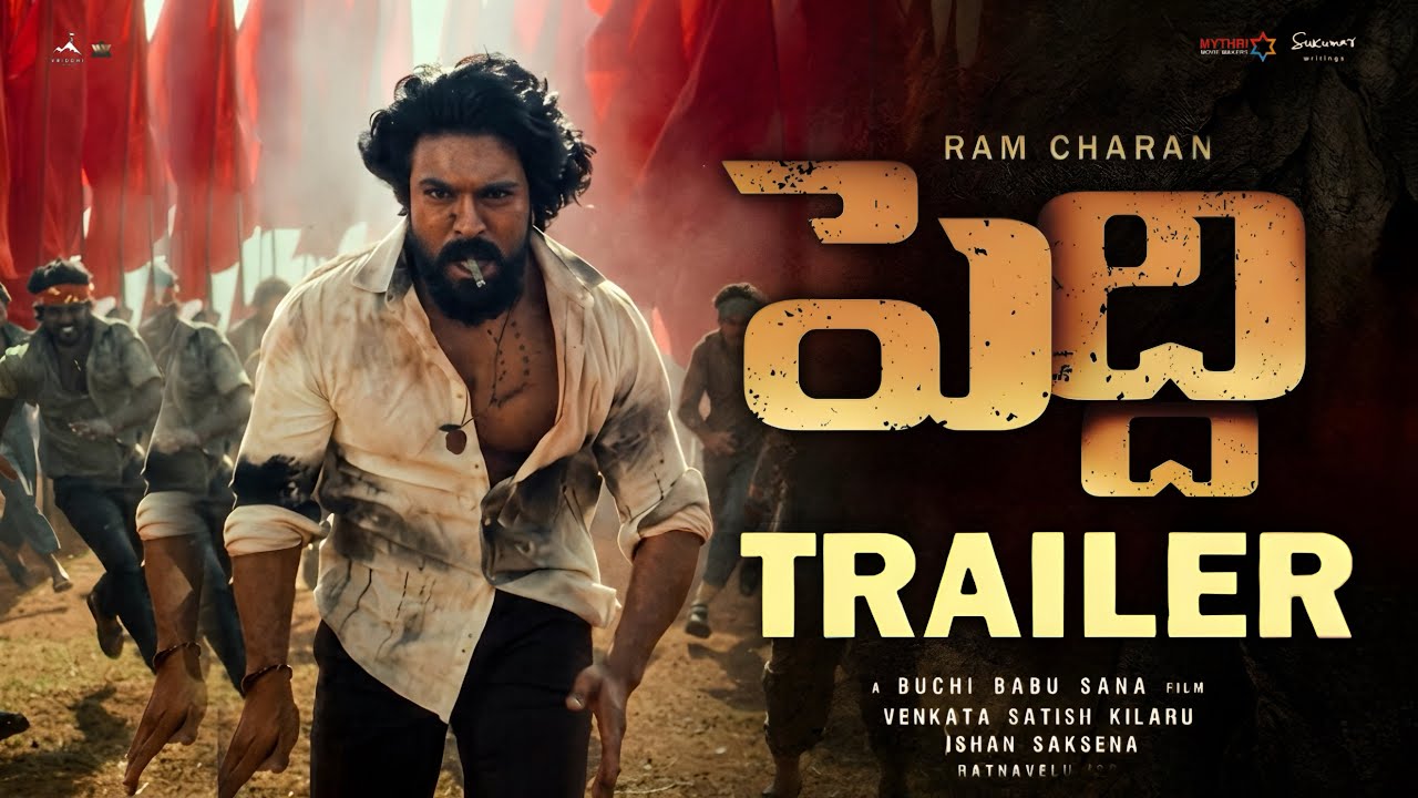 Peddi Trailer | Ram Charan | Janhvi Kapoor | Buchi Babu Sana | Ram Charan Peddi Trailer 