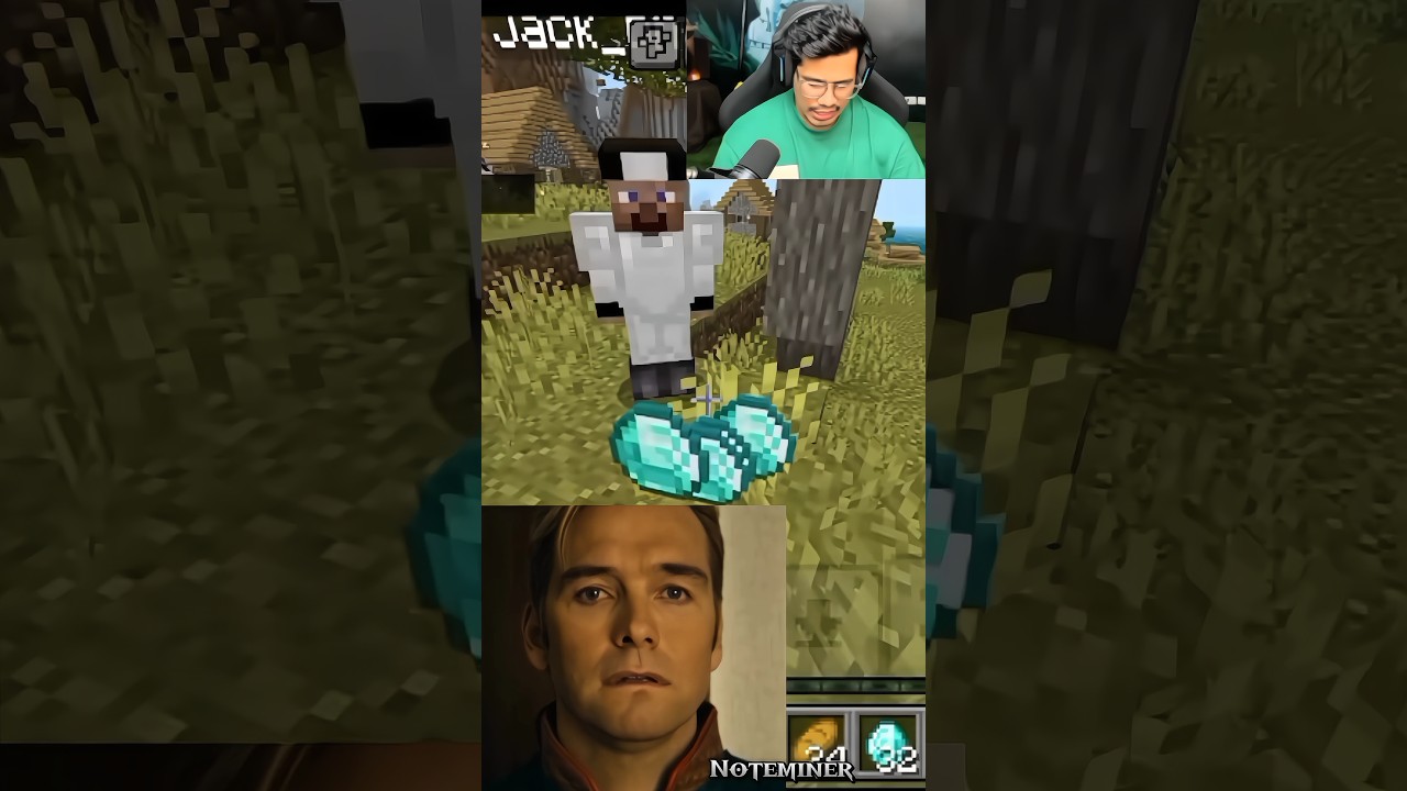 Jack Bhai Ka Pyaar 🥺| #gamerfleetandjack #minecraft #shorts