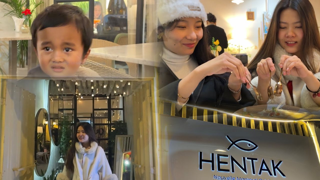 Dine out vlog at Hentak restaurant | #manipur #food #manipuri #cuisine #family #dineout #safdarjung 