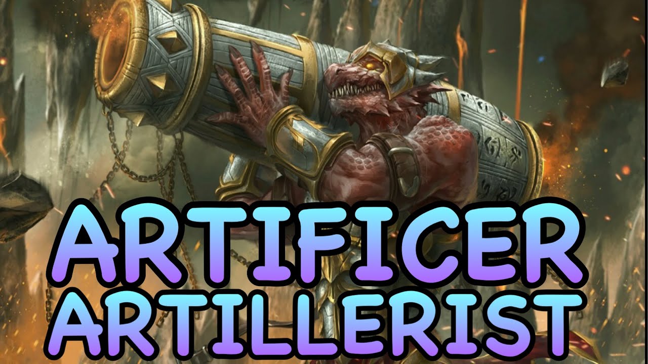 D&D5E: ARTIFICER ARTILLERIST