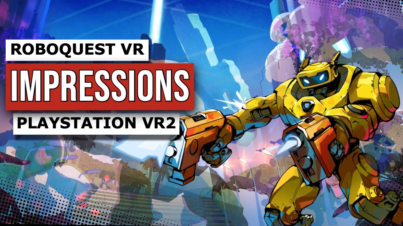ROBOQUEST VR SORT AUJOURD'HUI sur PSVR2 et STEAM VR ! Le MEILLEUR roguelite FPS VR ???