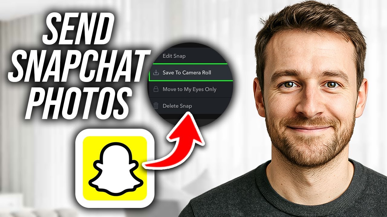 So senden Sie Bilder aus der Kamerarolle als Snaps auf Snapchat