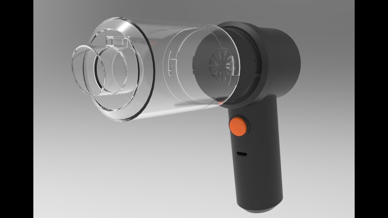 Part 8: Dust Container Part Modeling with Key-Slot Feature