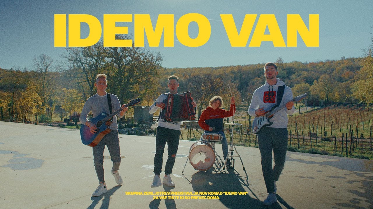 ZEMLJOTRES - IDEMO VAN  (Official Video)