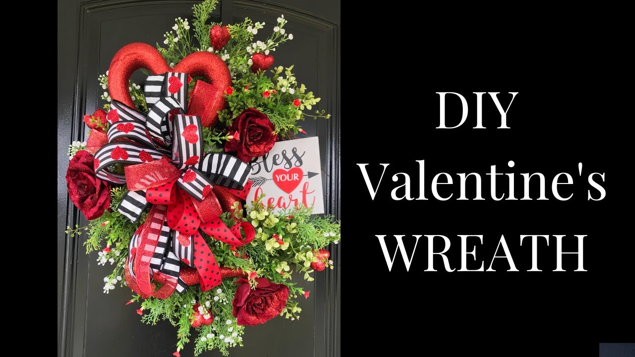 How to Make a Valentines Wreath