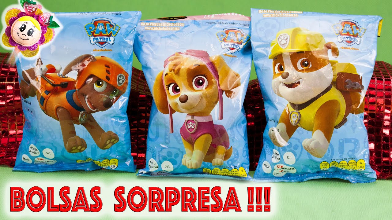 ¡BIEN! LA PATRULLA CANINA y PEPPA PIG SE ESCONDE EN 5 BOLSAS LLENAS DE SORPRESAS Y JUGUETES |Español