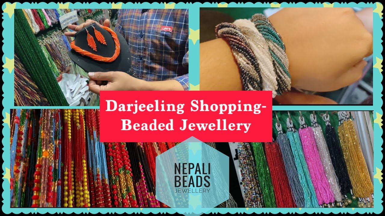 Darjeeling Shopping Haul || Darjeeling Market 🛍 Nepali Beads Jewellery || Handmade Jewellery ||