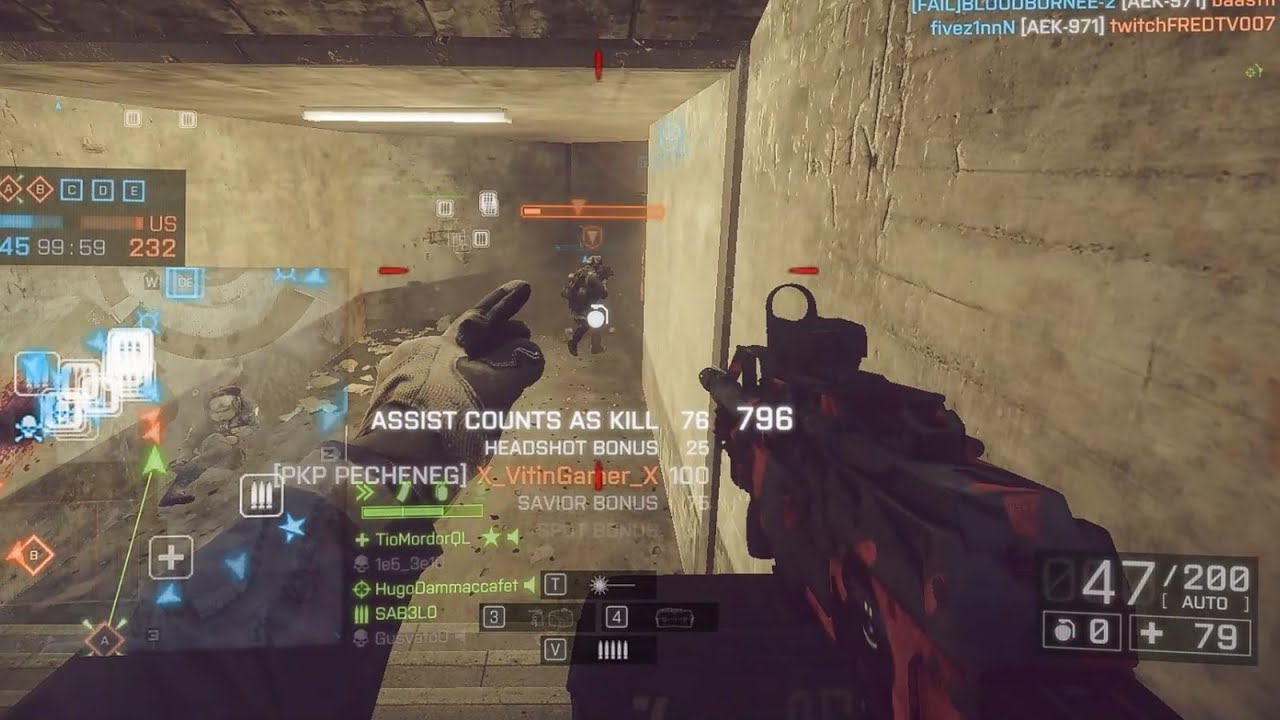 100 bullets + LOCKER - Battlefield 4