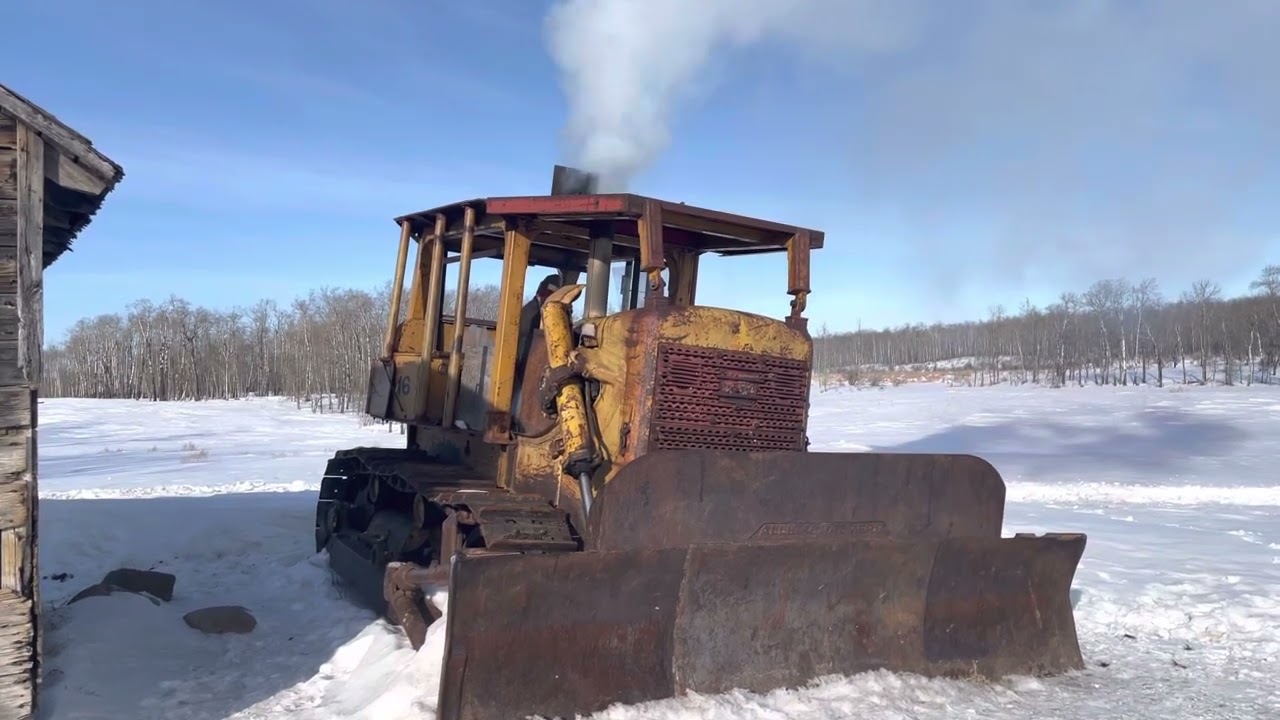 2022 Firing Up Allis Chalmers HD16DP Dozer (Cold Start)