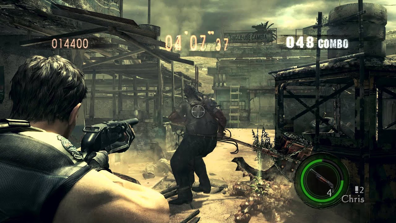 Resident Evil 5: The Mercenaries (Solo, SS) - Public Assembly, Chris (BSAA)