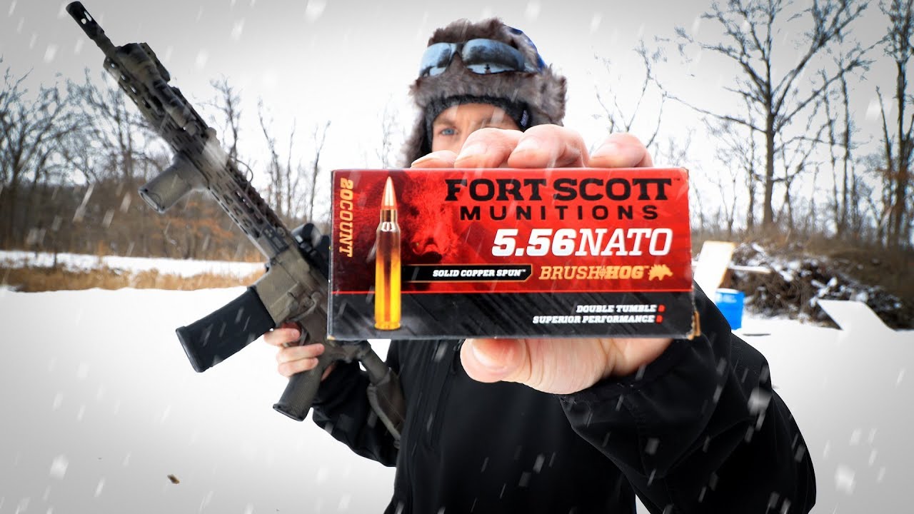 Fort Scott 5.56 Brush Hog | Tumbling AR15 Bullet?!