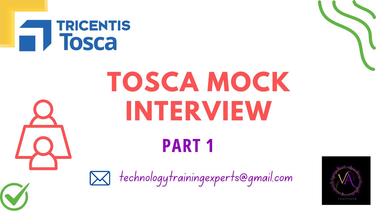 Tosca Mock Interview with Feedback and Suggestions | 2025 | Tricentis | 3 Years Experience | Part 1