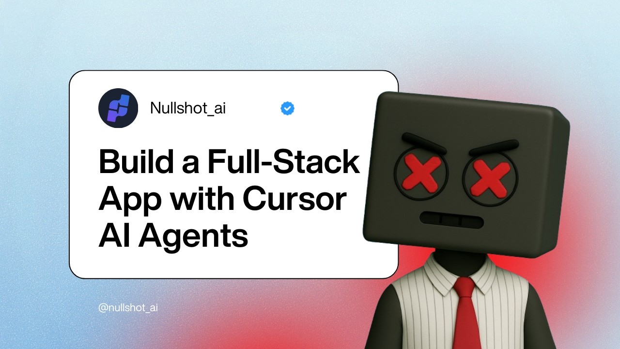 Cursor for Beginners: Build a Full-Stack App with Cursor AI Agents