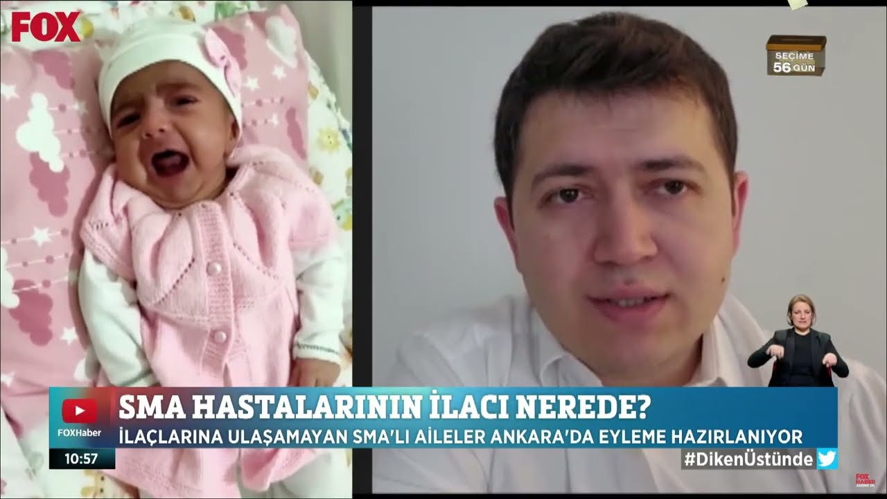 Dernek Yönetim Kurulu üyemiz Cem Gürpınar SMA Tedavisine Erişim Sıkıntısı Hakkında Fox TV'ye Konuştu