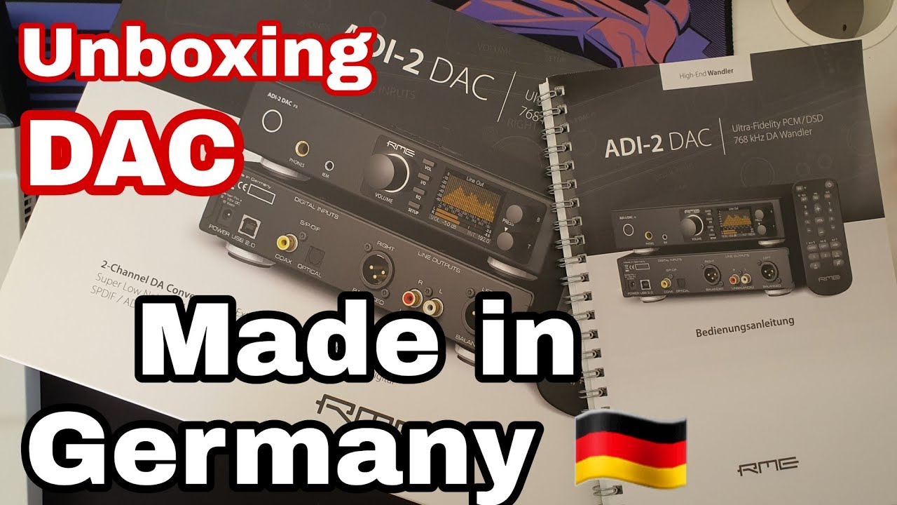 DAC Hecho en Alemania Unboxing: Adi 2 DAC FS