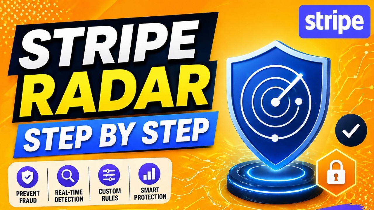 Stripe Radar Guide Step by Step (2026) | 2 Min Guide