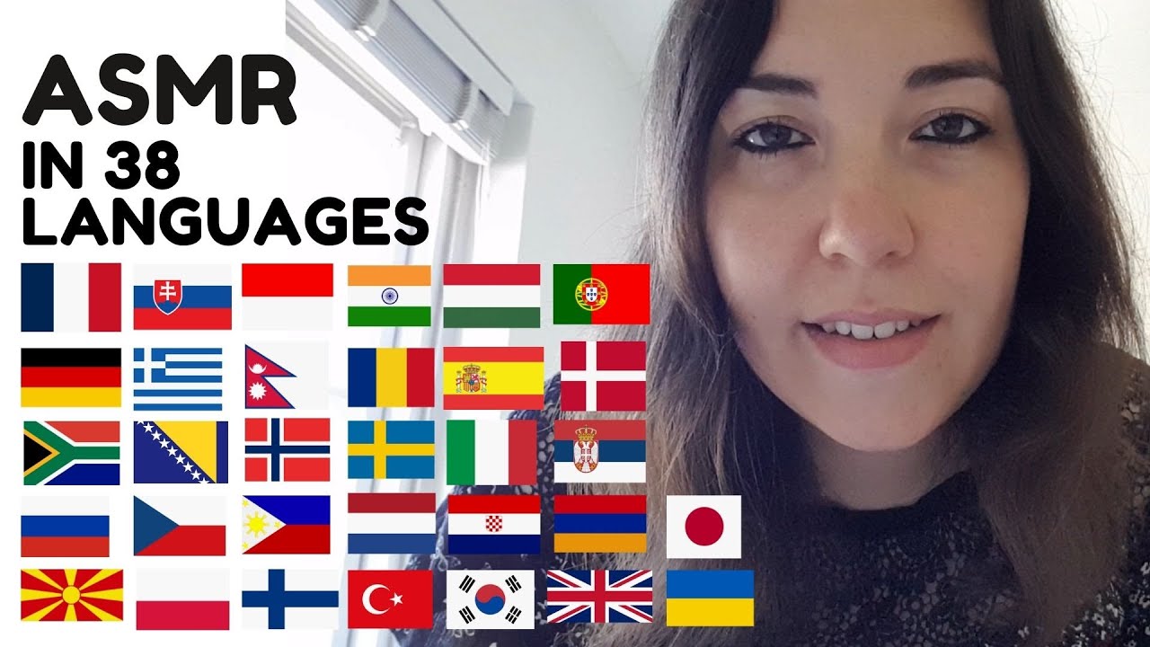 ASMR | Saying ''Water'' in 38 Different Languages (Polish, Russian, Finnish, Turkish, Norwegian etc)