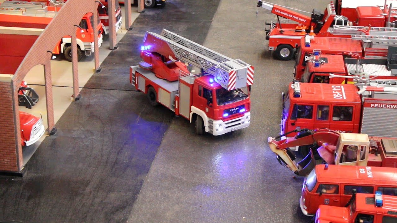 RC MAN Feuerwehr Drehleiter Osnabrück - Emsland Modellbau Lingen