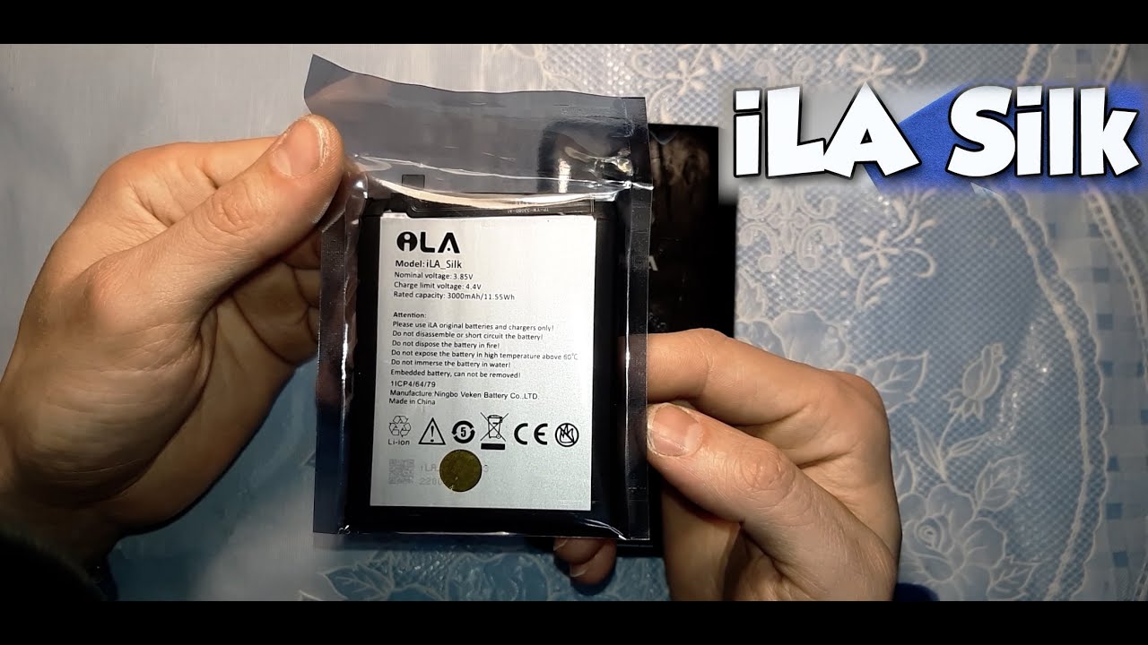 iLA Silk разборка и замена аккумулятора
