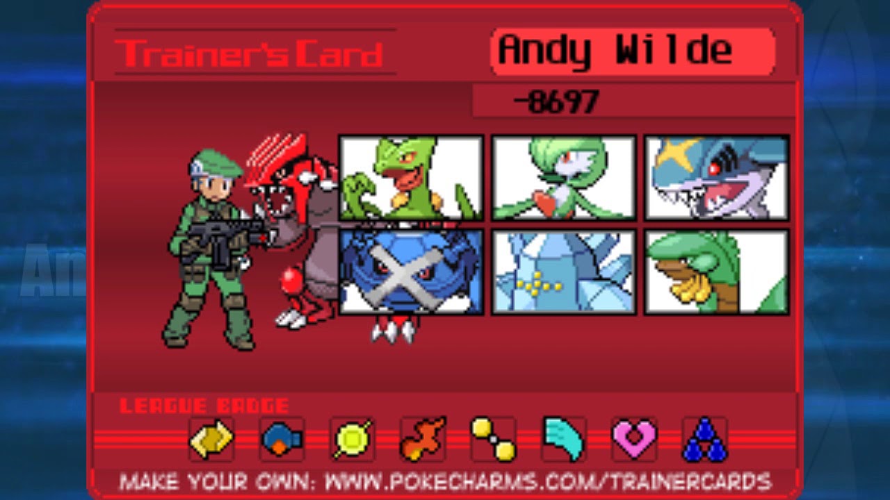 My Team Pokemon (Gen 1-8)