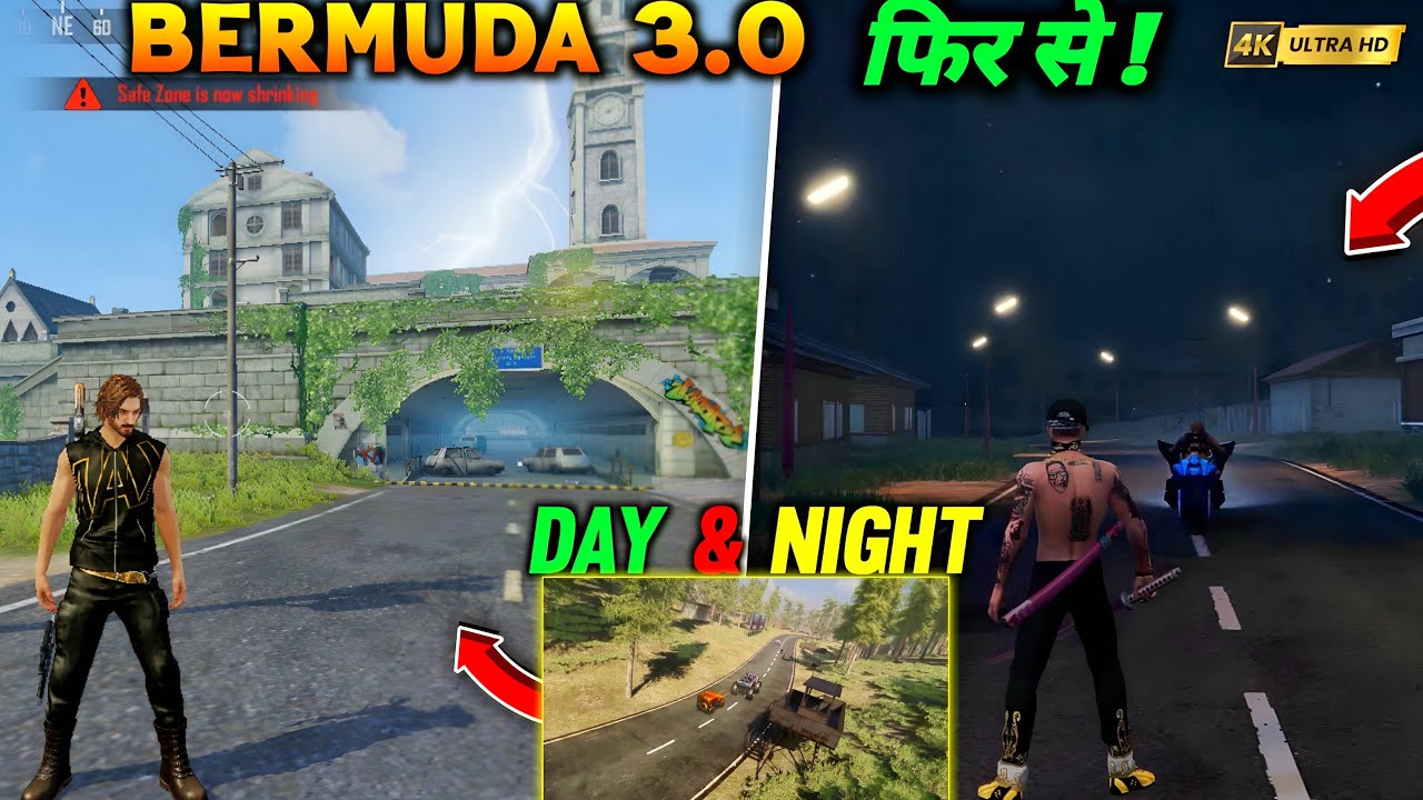 Free Fire Bermuda 3.0 Ultra HD Graphics 😲 After Release New Map