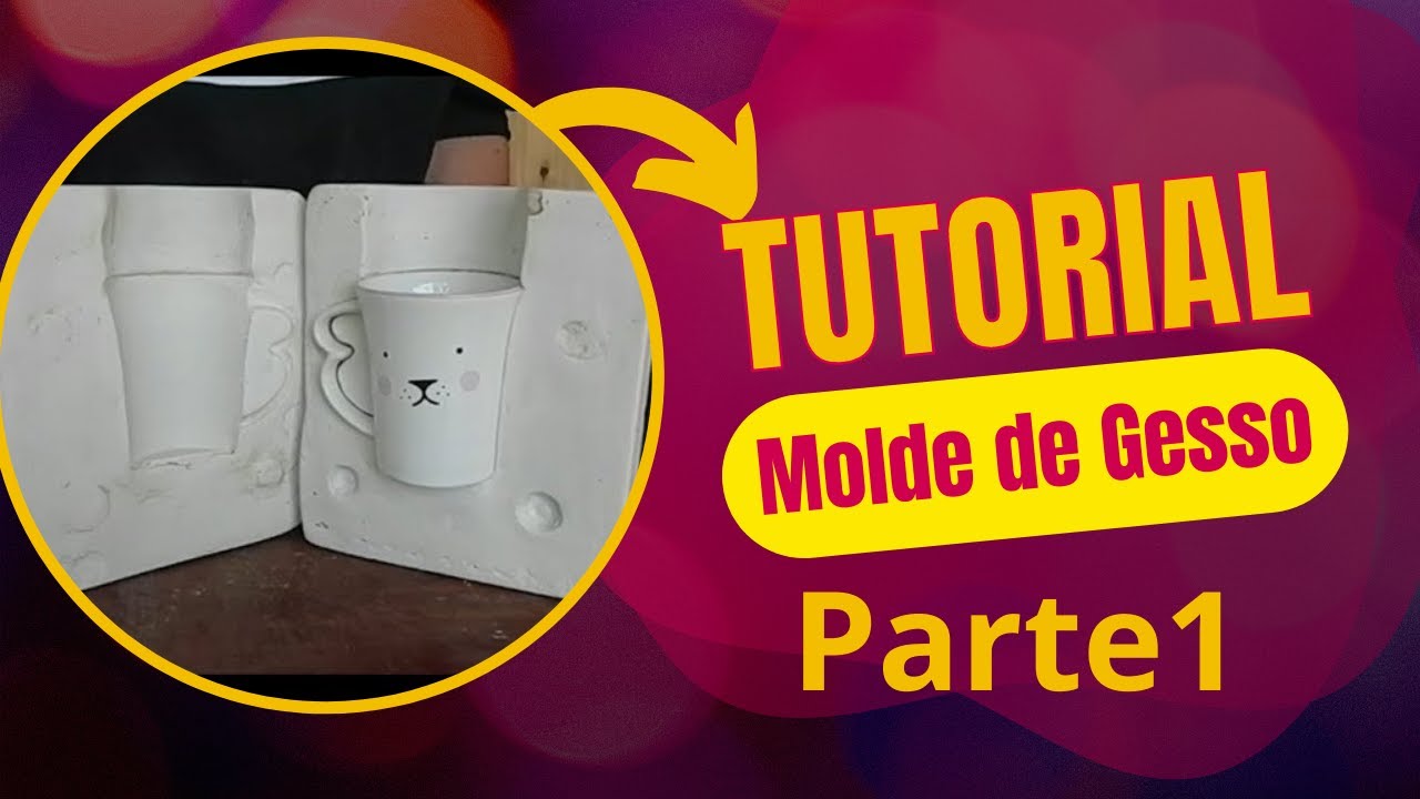 Como fazer  molde de gesso para cerâmica e  fundição de metais  {Parte 1}