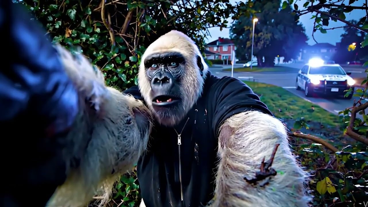 Chungo the Gorilla Goes Stealth Camping in Roundabout