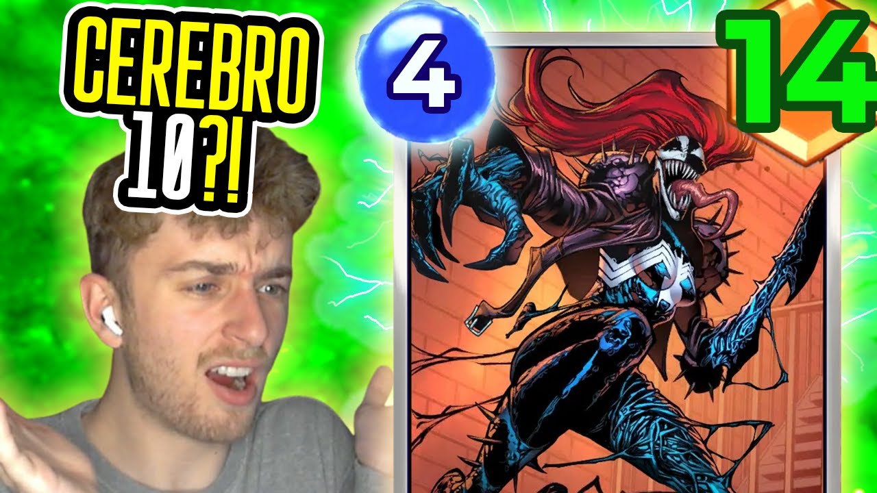 TYPHOID MARY in a CEREBRO 10 deck in Marvel Snap?! Skaar loves this C10 deck...