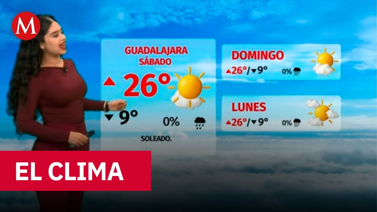 Clima de hoy s&aacute;bado 27 de diciembre de 2025 | Pron&oacute;stico con Natalia S&aacute;nchez