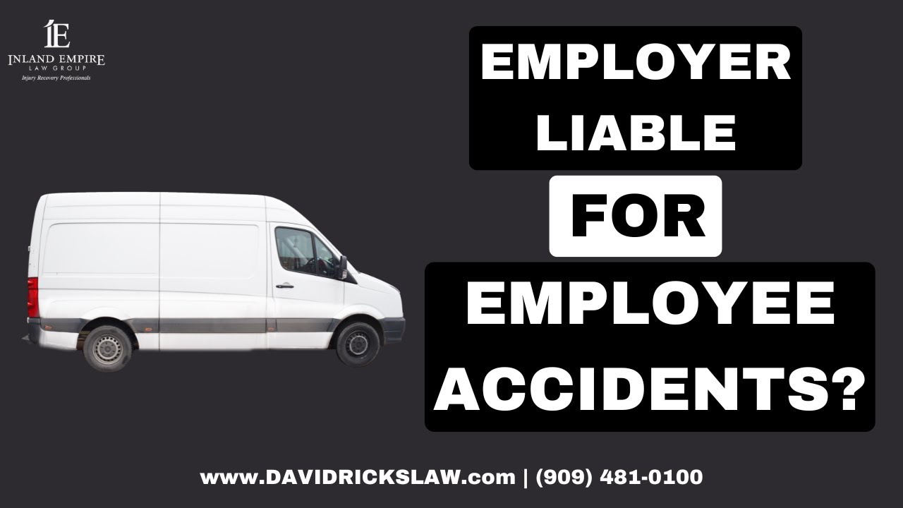 Employers' Can be Liable for Accidents Caused by Their Employees (Even After Regular Work Hours)