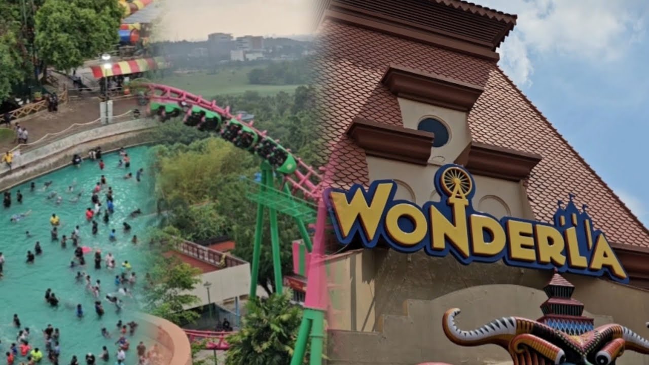 Wonderla Rides in 6 minutes #kochi