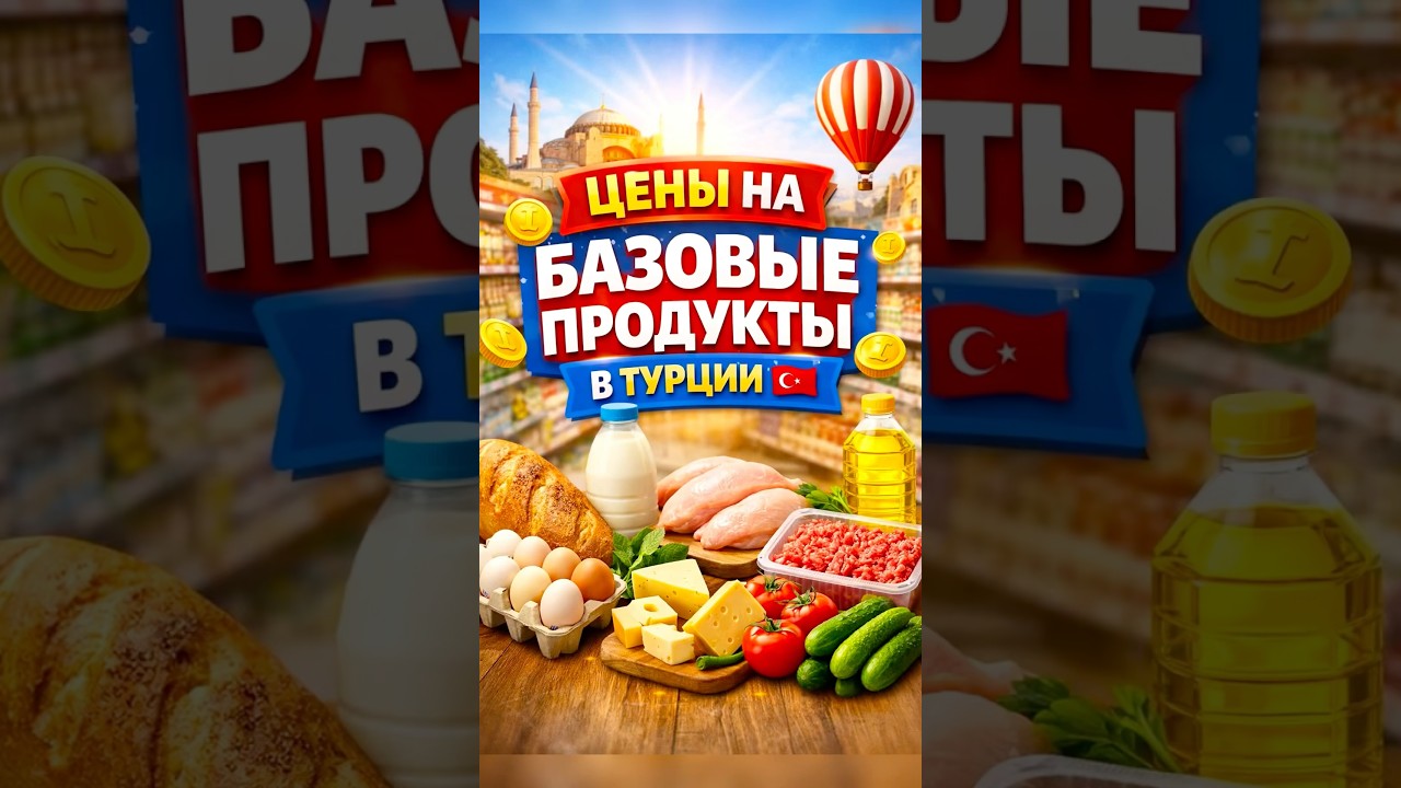 ЦЕНЫ В ТУРЕЦКОМ СУПЕРМАРКЕТЕ
