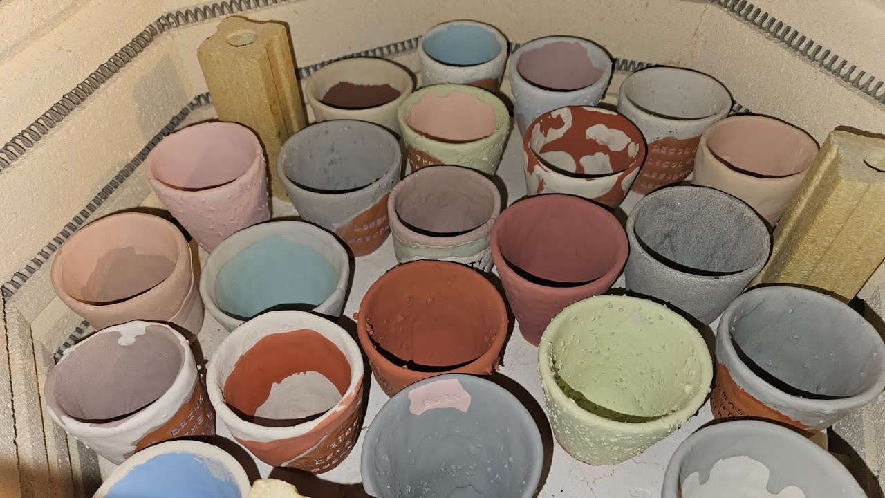 Red Eft Designs ~ Kiln Opening #16 Political Protest Cups with 50+ Glaze Combinations  #nokings
