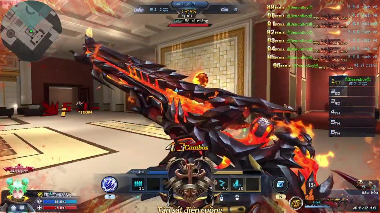[Truy Kích] Chạy Rank Mùa 70 + Lên vip 7 Và Review Hắc Hoả 900% Full Pk Vs RPG - Huy Gaming TK