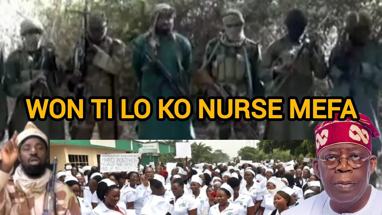 AWON AGBESUMI TI LO KO NURSE MEFA NI ILE IWOSAN IJOBA