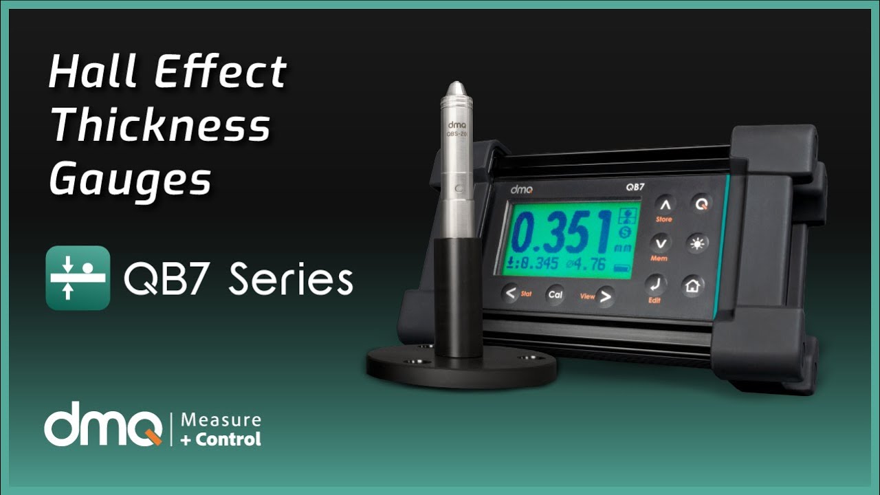 Hall Effect Thickness Gauges - dmq QB7 Series