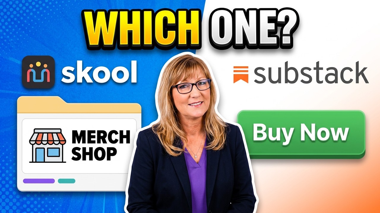 Your First Online Shop: Skool vs Substack