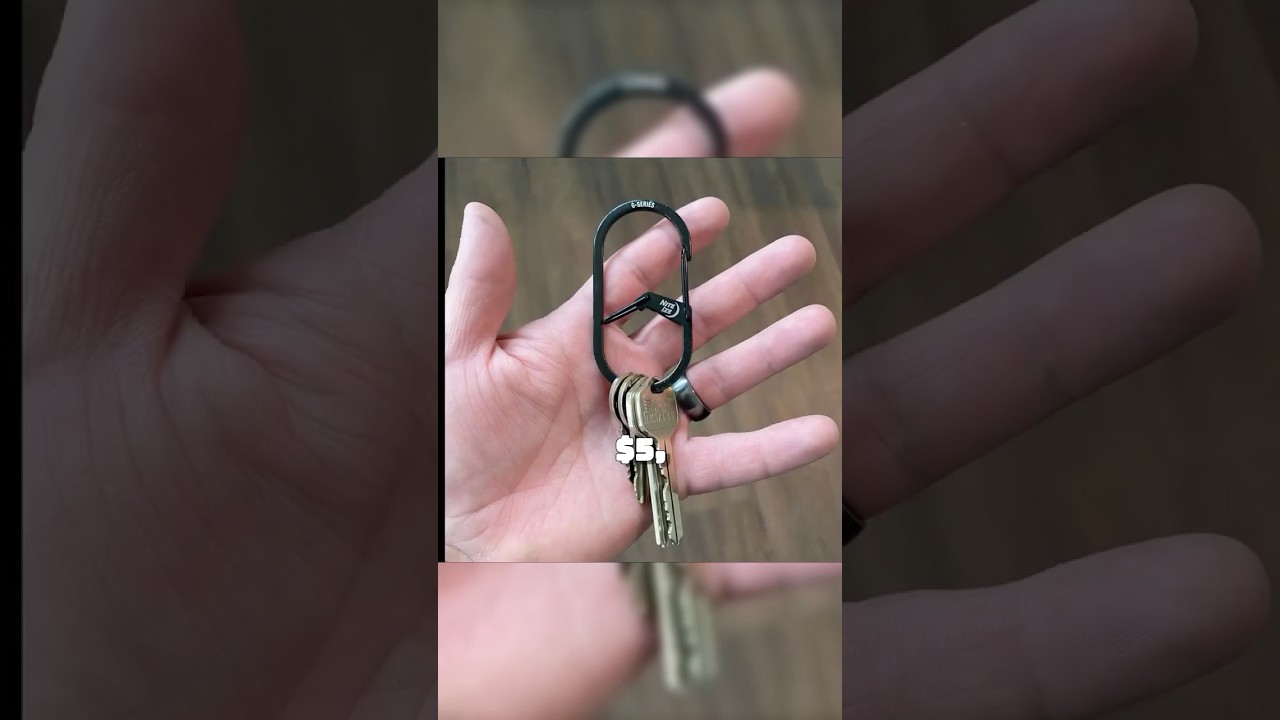 Best EDC Gear? Nite Ize G-Series Dual Chamber Carabiner #shorts #edc #budget