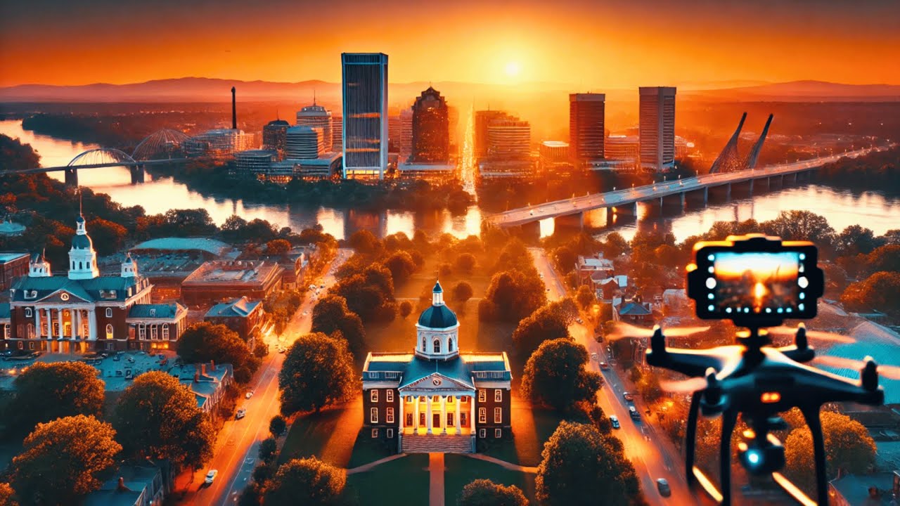 Richmond in 4K: A Breathtaking 🚁 Drone Footage in Glorious 4K UHD 60fps 🏙️✨