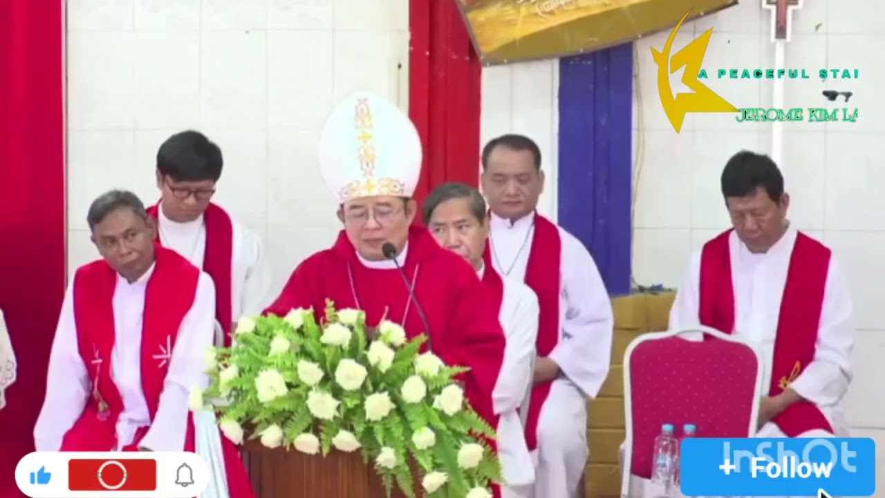 ကက်သလစ်အသင်းတော်က ရုပ်တု၊ဆင်းတု ကိုးကွယ်ယုံကြည်သလား? Homily by Bishop Maurice.