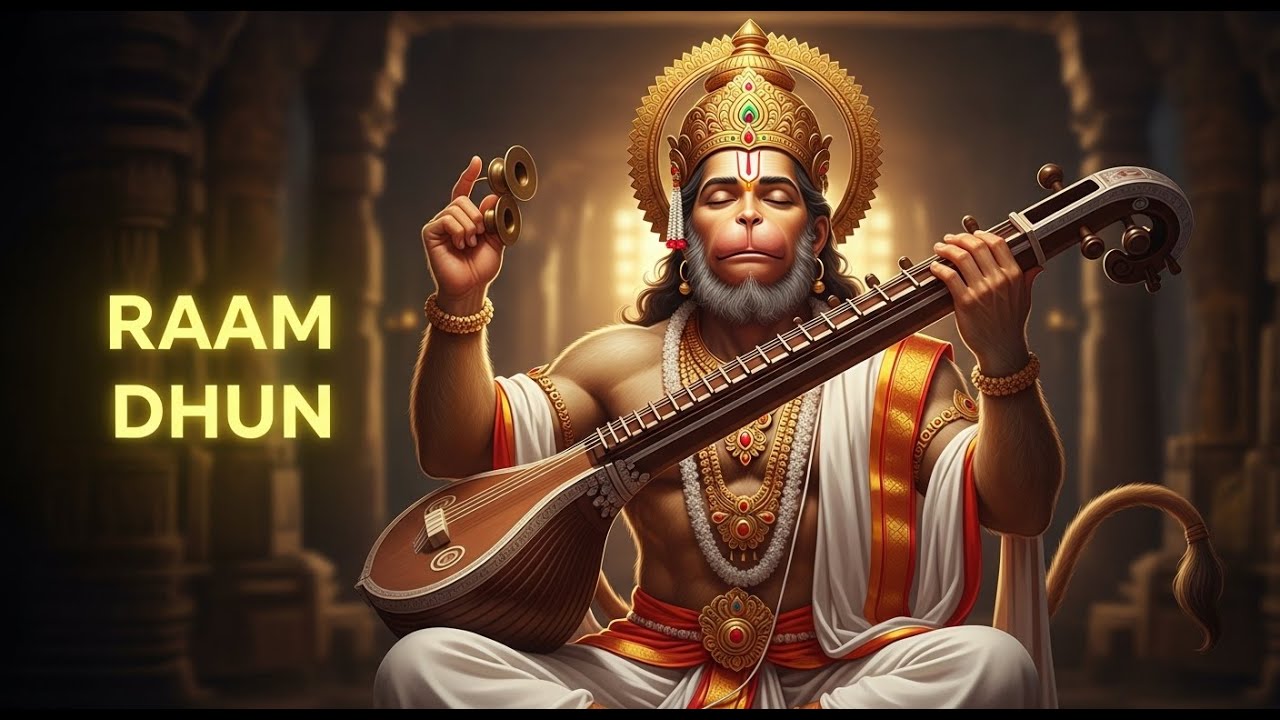 Ram Dhun Meditation | Shri Ram Jai Ram Jai Jai Ram | Peaceful Bhajan for Deep Calm & Focus