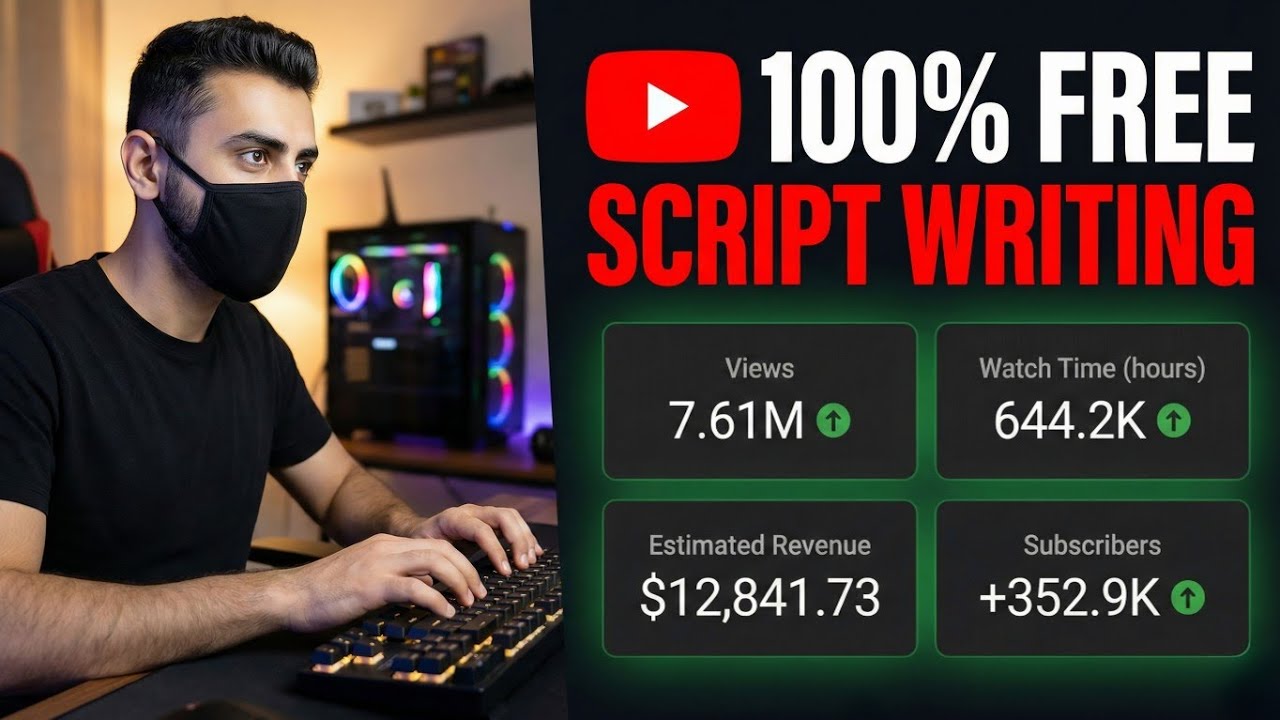 Script Writing for YouTube AI Automation Channels | Full YouTube Automation Course