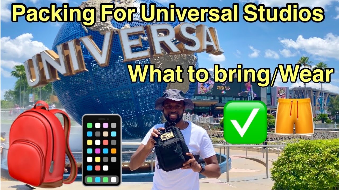 Что взять с собой на день в Universal Studios!