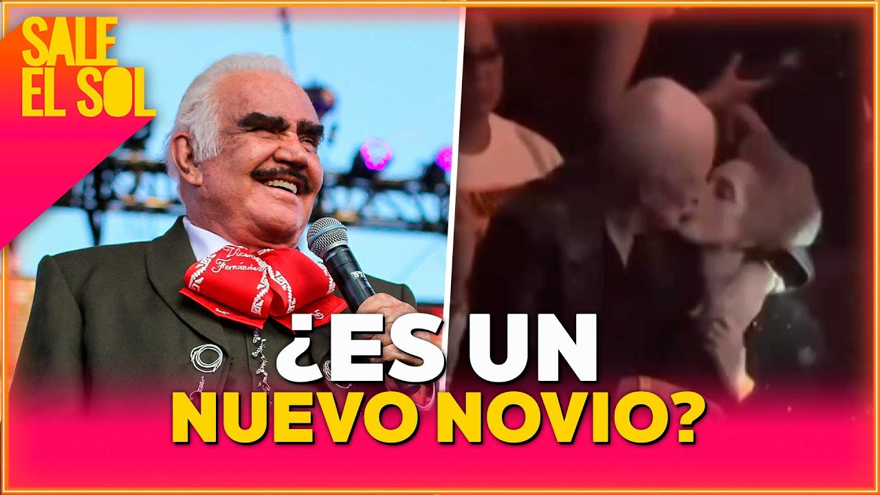¡Doña Cuquita, viuda de Vicente Fernández captada BESANDO a un HOMBRE en el concierto de su HIJO!