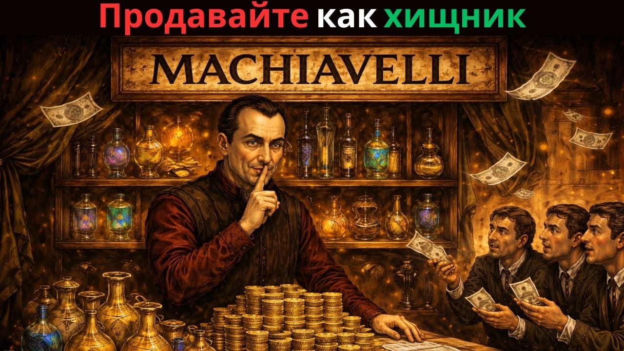 Мрачная психология продаж Макиавелли | 99% людей не знают этих секретов продаж 🔥