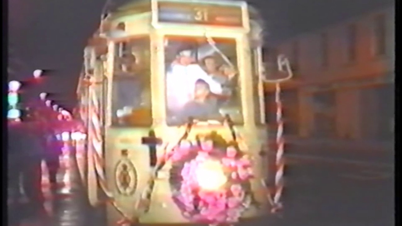 SNCV Hainaut - Dernier Tram 30 - Reportage Antenne Centre (31.10.1986) (Tram Vicinal)