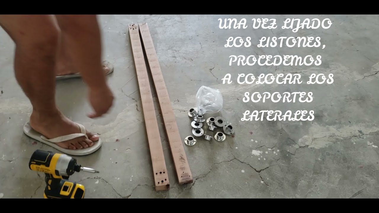 REALIZANDO TENDEDERO CASERO CON DOS LISTONES RECICLADOS