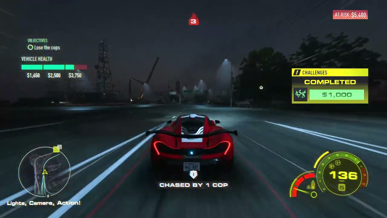 #NFS Unbound | McLaren M1 | Huge car accident + escaping from cops
