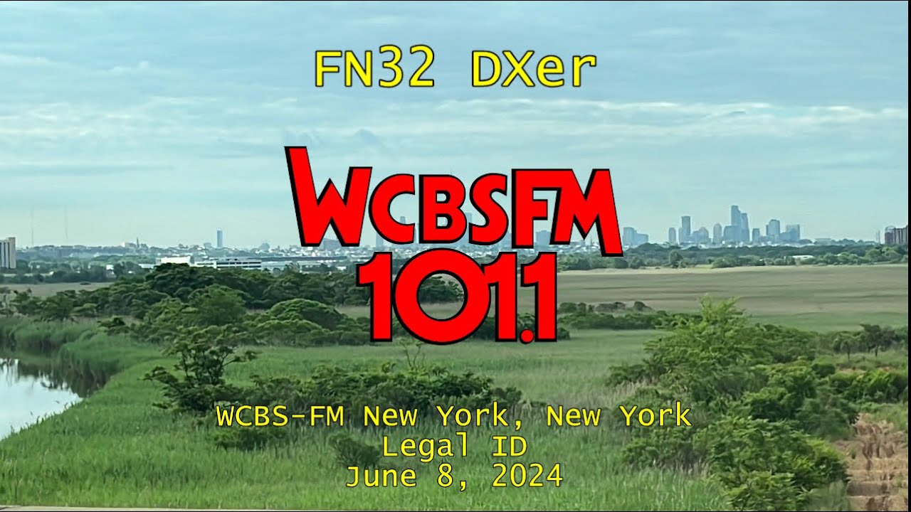 101.1 CBS-FM | WCBS-FM New York, New York Legal ID (6/8/2024)